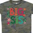 thumbnail image 3 of Inktastic Big Sis Girls Cute Sister Announcement Gift Toddler Toddler Girl T-Shirt, 3 of 4