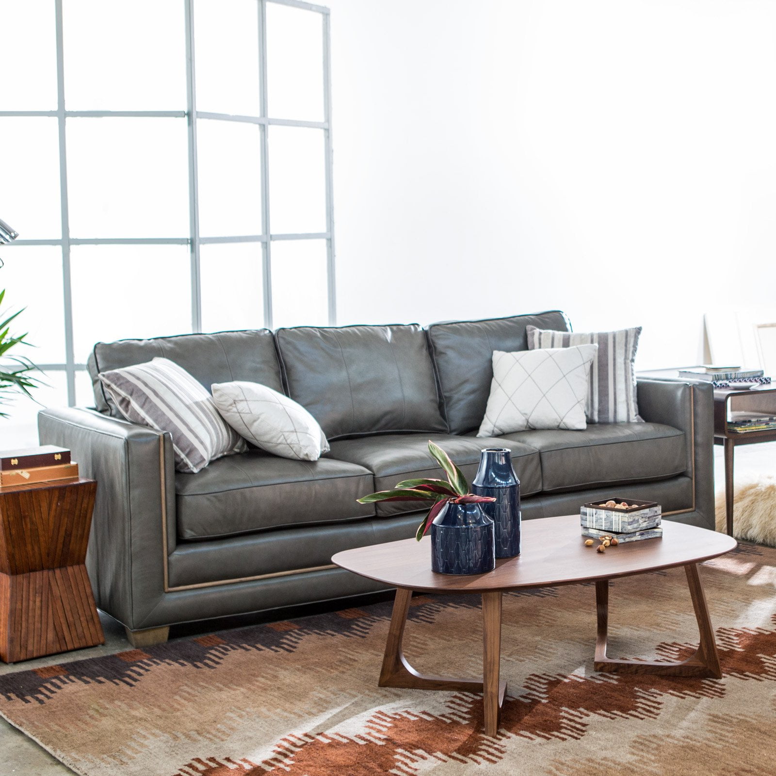 Belham Living Owen Leather Sofa