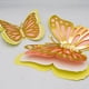 thumbnail image 3 of Calcomanías de mariposa 3D Zulema Decoración pared Oro, 3 of 8
