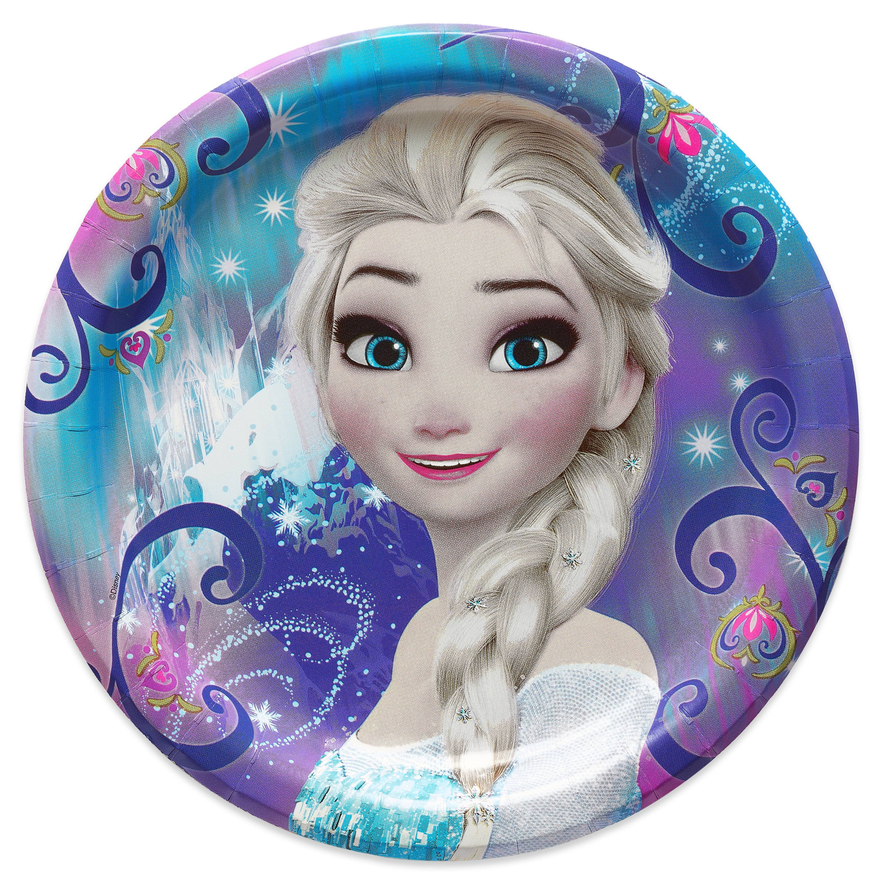 Disney Frozen 2 Lunch Plates 8ct 8 5//8 In Princess Elsa Party Plates