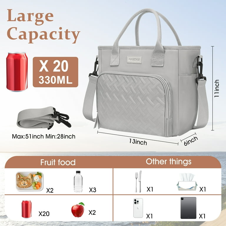 GPED Extra Large Insulated Lunch Bag for Women photo 5