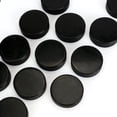 thumbnail image 3 of CTIRCHIU Black Vulcanized Rubber Puck 10Pack for Hockey Practice Anti Slip Design, 3 of 8