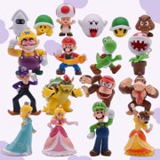 Super Set 18Pcs Action Figure Munboo Cartoon Figurine Toy Cristmas Gifts for Kids