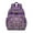 Purple-10, variant on Energy Emotional Mandala Pattern School Backpack Lightweight Adjustable Straps Chest Buckle Spacious Durable Bookbag For Elementary Student