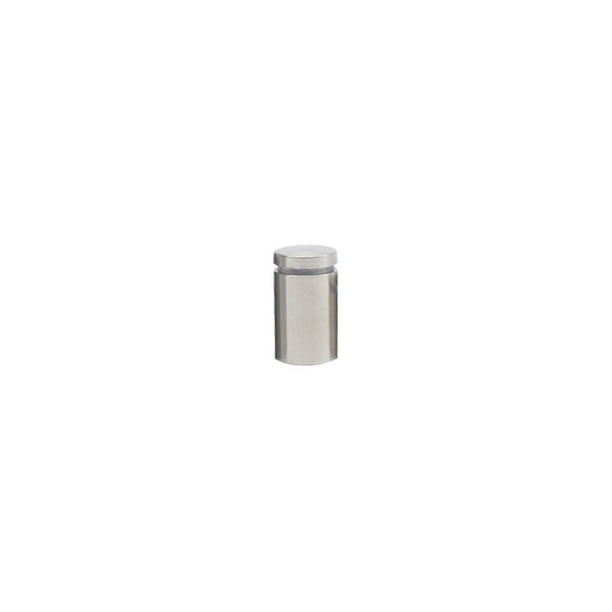 Riwesomey Tornillo publicitario Hueco de alto brillo Diseño aerodinámico Espejo de vidrio Clavo Tuerca ligera Perno Soporte para colgar en la pared 12x20 Herramientas y ferretería 19x25mm Riwesomey TO008095-20B