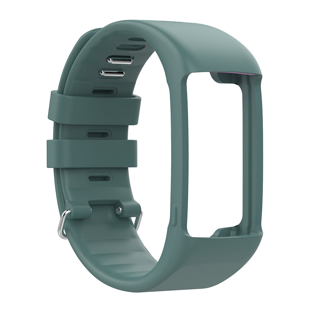 Metal Buckle For Polar A360 Smart Bracelet Silicone Gel Wrist Band Strap 