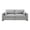 Gray, variant on Toauuo Modern Loveseat Sofa for Living Room, Removable Cover, Spring Cushions, Solid Wood Frame, Wide Armrest, 850 lbs Load-Bearing, Perfect for Small Space