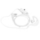 thumbnail image 4 of Auriculares de Radio de 2 vías con cabezal K, auriculares de tubo acústico de 2 pines con micrófono, Cable blanco PTT para BaoFeng 888S 5R, 4 of 5