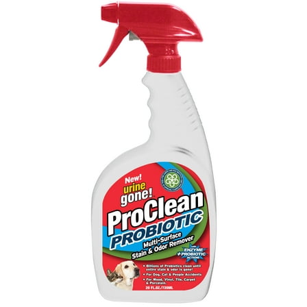 Urine Gone ProClean Multi-Surface Stain and Odor Remover Cleaner with UV Black Light, 20 fl oz
