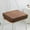Brown, variant on Square Chair Cushion with 15.74 x 15.74 Inch Foam, Non- Seat Pad for Dining Chairs, Kitchen, Office and Recliners, Comfort Cushions