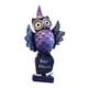 thumbnail image 3 of Colección de figuras decorativas de estatua de búho, centro de mesa, escultura de Animal de adorno de mesa para Halloween, fiesta de decoraciones de Violeta, 3 of 10
