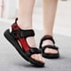thumbnail image 2 of Sandalias transpirables de verano REDARER para niño: zapatos abiertos, cómodos y de color liso, para tallas 11,5 a 12 años., 2 of 5