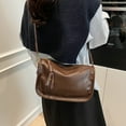 thumbnail image 2 of Women's Leather Shoulder Bag Crossbody Purse with Zipper Closure, Removable Straps & Underarm Clutch Handbag, 2 of 20
