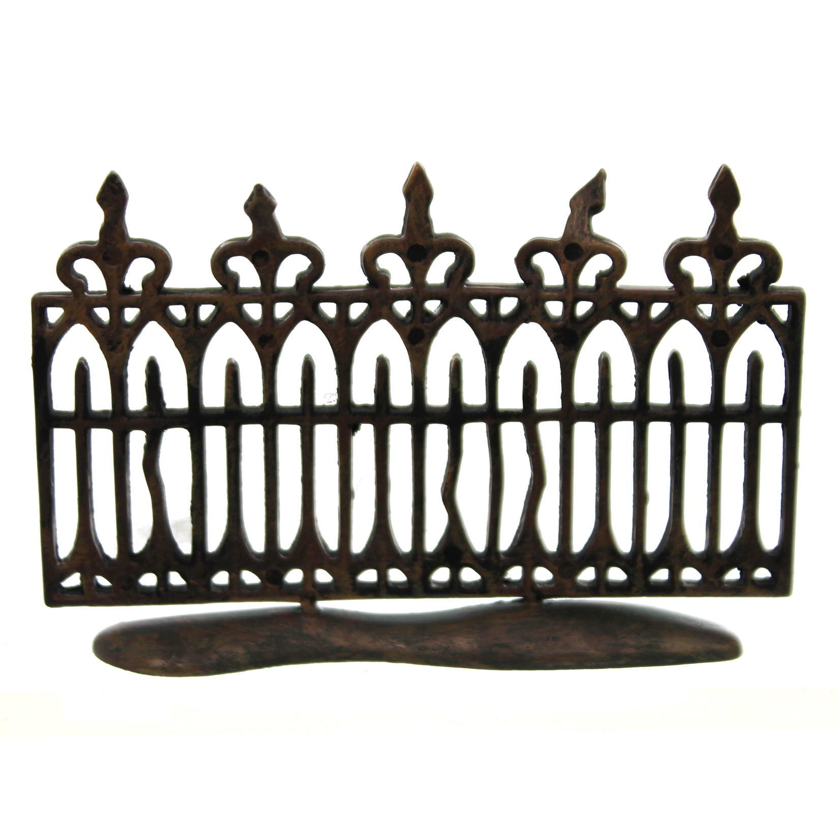 Department 56 Spooky Wrought Iron Fence Set of 6