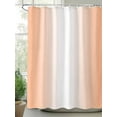 thumbnail image 2 of Fsddascl LightSalmon Ombre Shower Curtain Set - Standard 72" x 72" Washable Bathtub Curtain with 12 Hooks, Modern Gradient Abstract Art Waterproof Fabric Stall Shower Curtains for Bathroom/Bathtub, 2 of 6