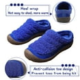 thumbnail image 3 of Girls Boys House Slippers Kids Warm Fur Lined Slip On Slippers Winter Comfortable Non-Slip Indoor Outdoor Slippers, 3 of 7