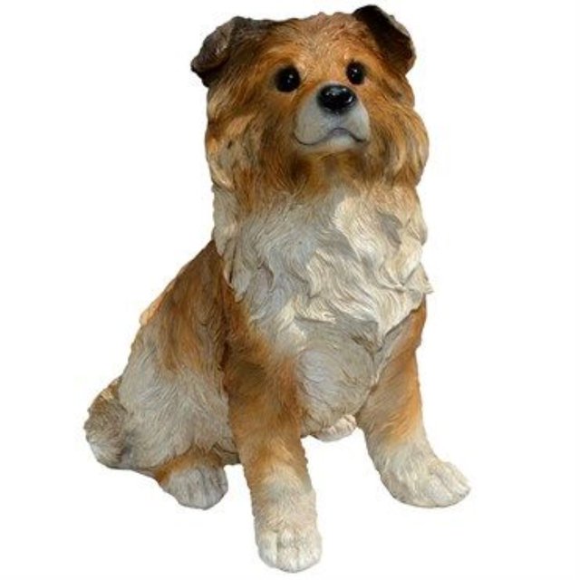 Michael Carr Designs Puppy Love Collection Shep Collie Dog Figurine
