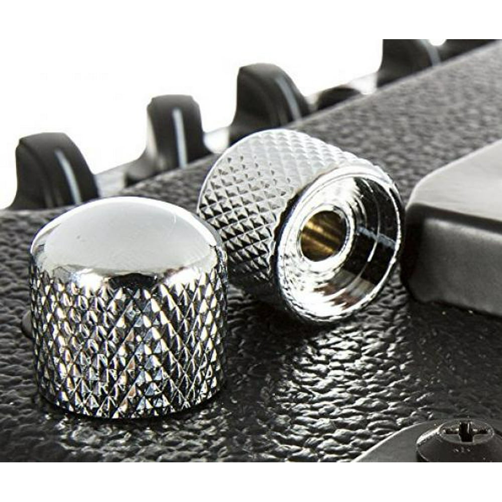 Peavey Guitar Dome Knobs (Chrome)