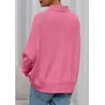 thumbnail image 4 of Suéter PRETTYGARDEN 2025 Rosa Cuello Alto y Mangas Murciélago Talla XXL, 4 of 8