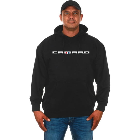 JH Design Men's Chevy Camaro Pullover Hoodie Sweatshirt