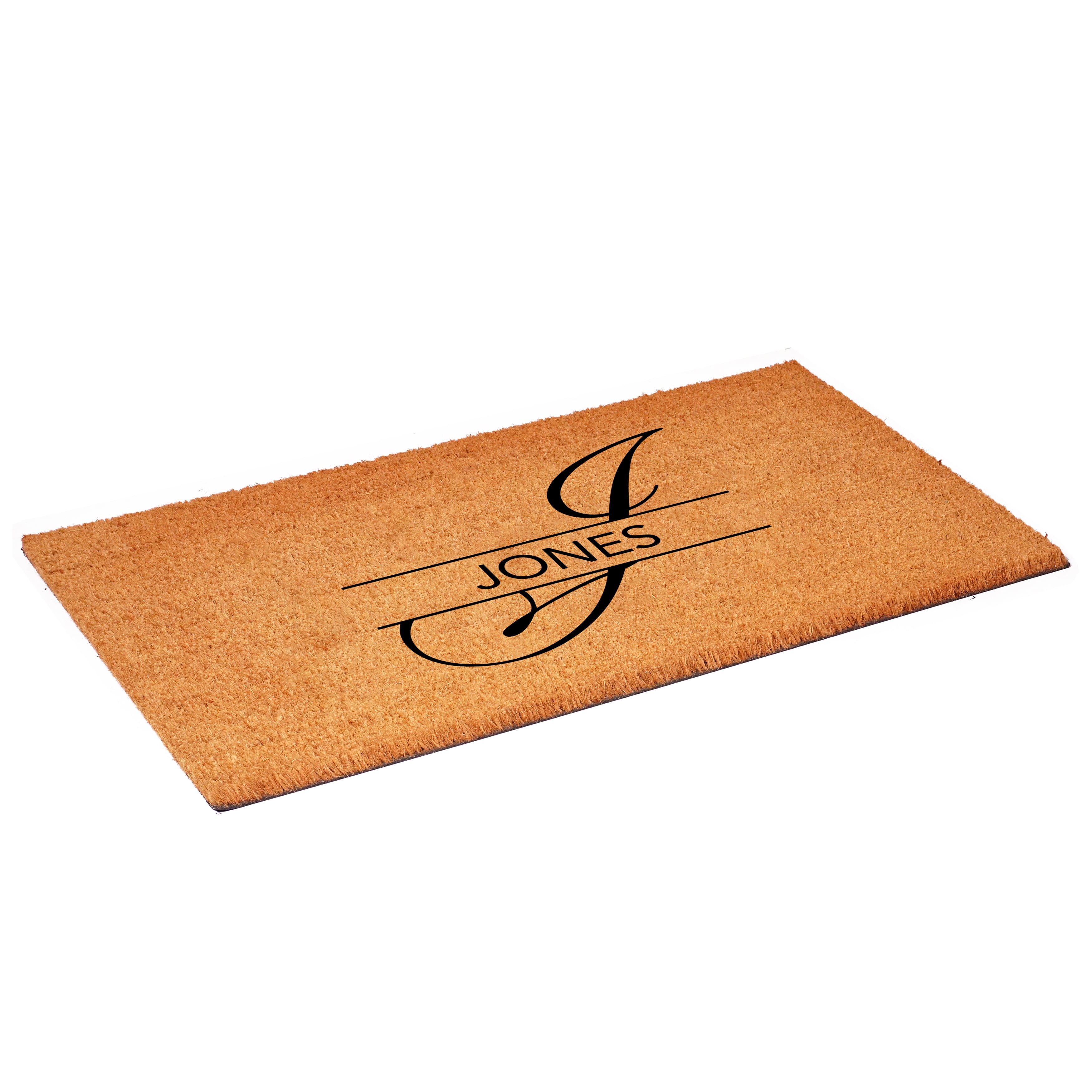 Calloway Mills 110871729 Jones Personalized Doormats 17" x 29"