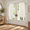 Natural-36"W x 40"L (Pack of 2), variant on Beige White Cute Blackout Curta84 Inches Long 2 Panel Faux Linenulated Sliding Door Curtain Uv Heat Light Blocking Drapes For Livi