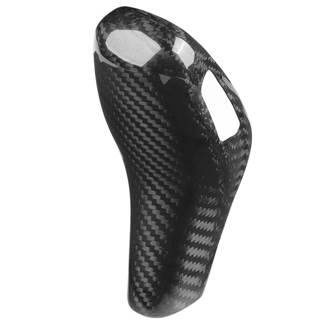 Pegatina para cubierta de manija de cambio de marchas de alto rendimiento compatible con X1 F48 2020 Actualización de pomo de cambio de marchas de fibra de carbono