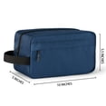 thumbnail image 2 of Neceser Vorspack para colgar, kit Dopp, resistente al agua, color azul marino, 2 of 7