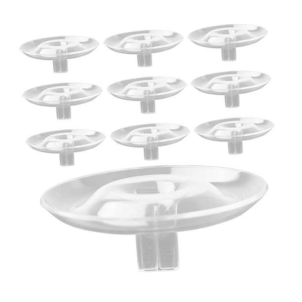 Paquete de 10 soportes flotantes para flores hidropónicas, soporte para tallos de flores flotantes, ideal para cumpleaños 7 cm x 26 cm