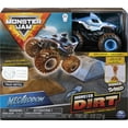 thumbnail image 2 of Monster Jam, Dirt Starter Set, Featuring 8oz of Monster Dirt and 1:64 Scale Die-Cast Monster Jam Truck (Styles May Vary), 2 of 8
