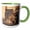 Green/White, variant on 3drose, Two Golden Retriever Dogs - Na02 Zmu0156 - Zandria Muench Beraldo, 11oz Magic Transforming Mug