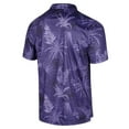 thumbnail image 3 of Men's Colosseum  Purple TCU Horned Frogs Palms Team Polo, 3 of 3