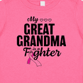 thumbnail image 4 of Inktastic Breast Cancer Awareness My Great Grandma is a Fighter Boys or Girls Baby T-Shirt, 4 of 5
