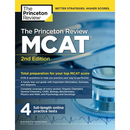 The Princeton Review MCAT, 2nd Edition : Total Preparation for Your Top MCAT (Best Classes For Mcat)