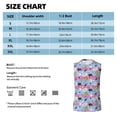 thumbnail image 6 of Bingfone Bees And Daisies Striped Pattern Men's Tank Tops Workout Sleeveless Tee Shirts Running Beach Tanks for Men-XX-Large, 6 of 8
