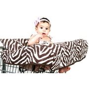 Zara Zebra Grocery Cart Covers