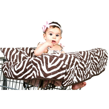 Zara Zebra Grocery Cart Covers
