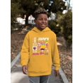 thumbnail image 2 of Tokyo Japan Vibrant Icons Cultural Fusion Graphic Youth's Hoodie, 2 of 4
