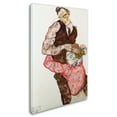 thumbnail image 2 of Trademark Fine Art 'Lovers' Canvas Art by Egon Schiele, 2 of 3