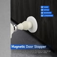 thumbnail image 4 of Magnetic Doorstop Anti-Collision Silicone Door Stopper Floor Suction Household Wind-Proof Wall Mounted Door Holder Hardware, 4 of 10