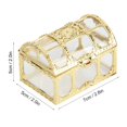 thumbnail image 4 of Soporte de Cajas de Dulces Decoraciones de Color Brillante para Fiesta de Bodas, Día del Niño, Fiesta de Cumados con material Duradero de Oro, Plata, 4 of 7