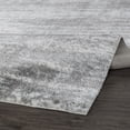 thumbnail image 4 of Pasargad Home Paris Shag Collection Power-Loomed Taupe Grey/Ivory Area Rug- 10' x 13', For Indoor Space and all Age of Group, 4 of 6