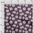 thumbnail image 2 of oneOone Tissu Polyester Spandex Vin Floral Rétro Matériel de Robe Tissu Imprimé Tissu au Mètre 56 Pouces de Large, 2 of 5