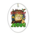 thumbnail image 5 of Happy Birthday Jesus Christmas Ornament, Nativity Religious Decor, 5 of 5