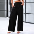thumbnail image 2 of Fsahion Plus Size Casual Sweatpants for Womens High Waist Solid Color Comfortable Casual Elastic Pants With A Waist And Long Pants Up to 65% off!, 2 of 7