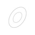 Brand New Rear Tail Light Lamp Gasket Seal For Vauxhall Zafira 2006 To Early 2008 Models