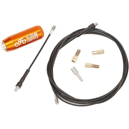 threading internal bike cables