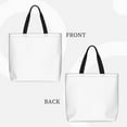 thumbnail image 2 of Fotbe White Bolsa Tote con Estampado para Mujer, Bolsos con Cremallera, Bolsa de Hombro Casual de Gran Capacidad con Bolsillos Internos, 2 of 7
