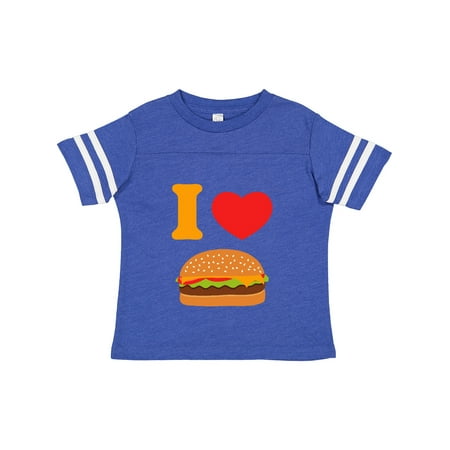 

Inktastic I Love Cheeseburgers Gift Toddler Boy or Toddler Girl T-Shirt