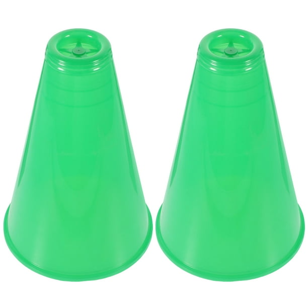 unbranded 2Ud Megafonos Deportivos Con Material PP Ideal Para Eventos Y Celebraciones